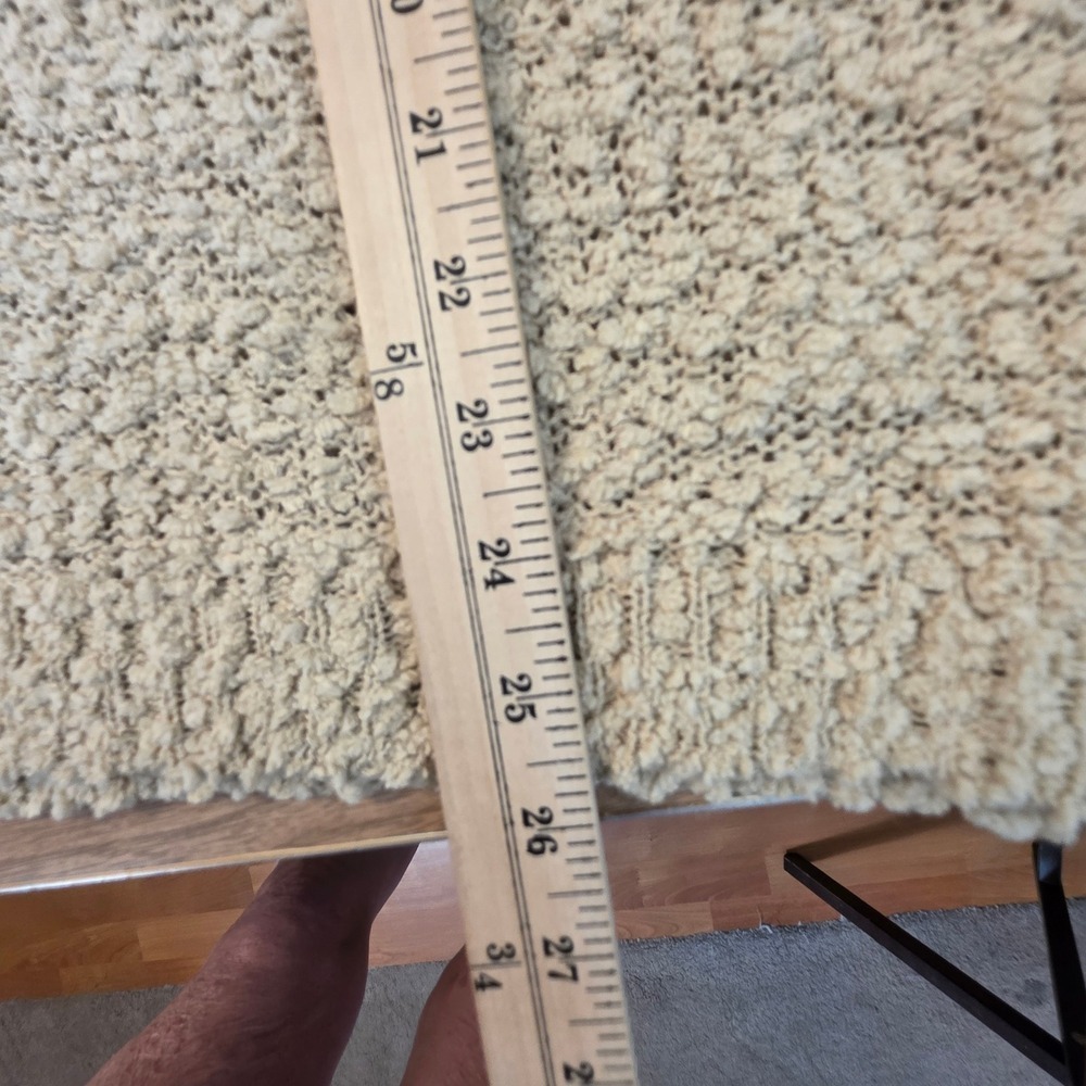 Macaron Cozy Colorblock Popcorn Knit Sweater Small Fall Essential J Bin - Picture 13 of 16